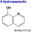 Strukturen af 8-hydroxyquinolin