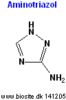 Strukturen af aminotriazol