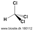 Strukturen af chloroform