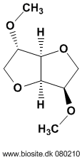 Strukturen af dimethylisosorbid