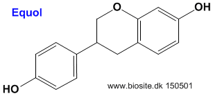 Strukturen af equol