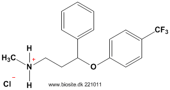 Fluoxetin hydrochlorid