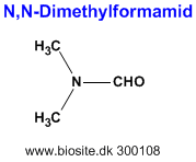 Strukturen af N,N-dimethylformamid