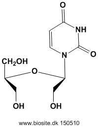 Strukturen af UNA-uridin